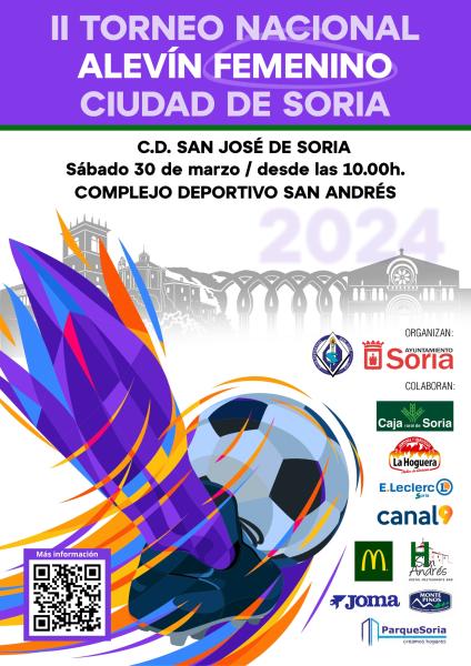 El C.D. San José celebra el “II Torneo Nacional Alevín  Femenino Ciudad de Soria”